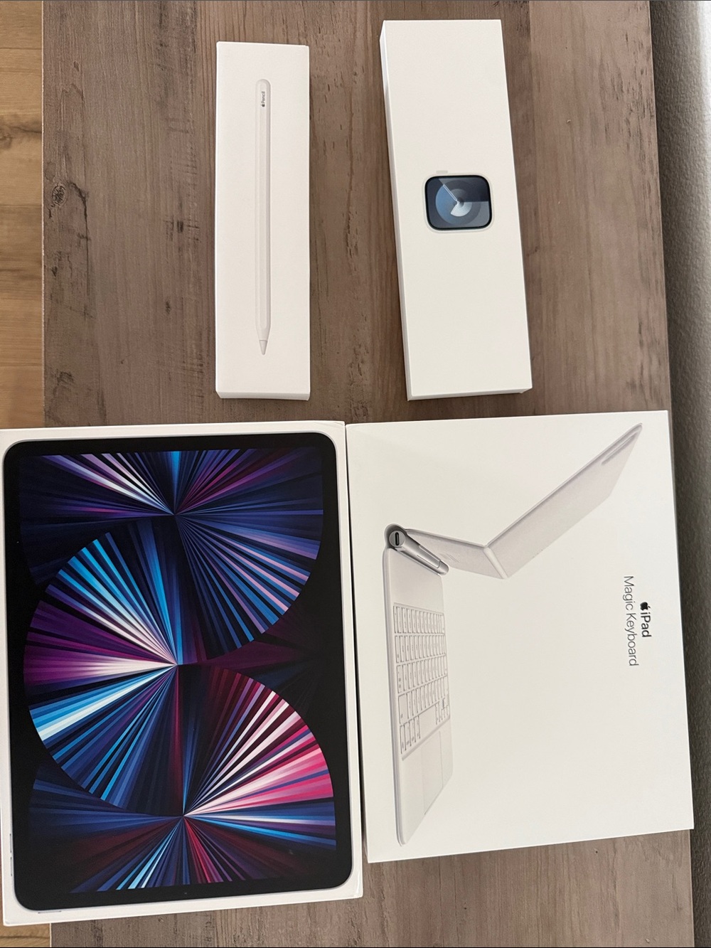 Empty boxes!! Apple 11-inch iPad Pro with Apple Pencil and Magic Keyboard